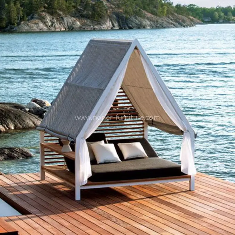 Outdoor Sun Lounger Bed