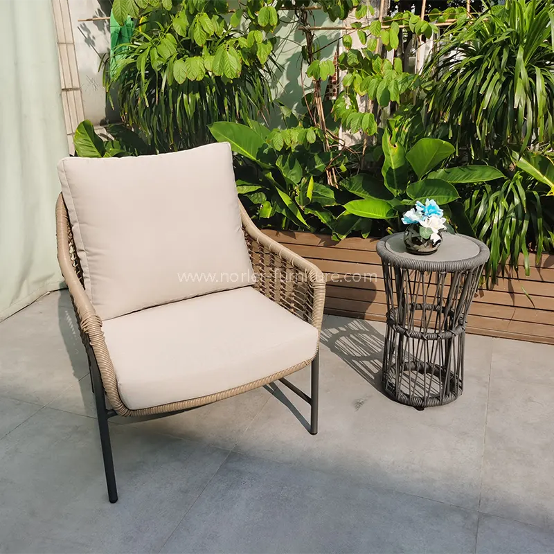 Сыртқы PE RATTAN Garden Balcone Balcone және орындық