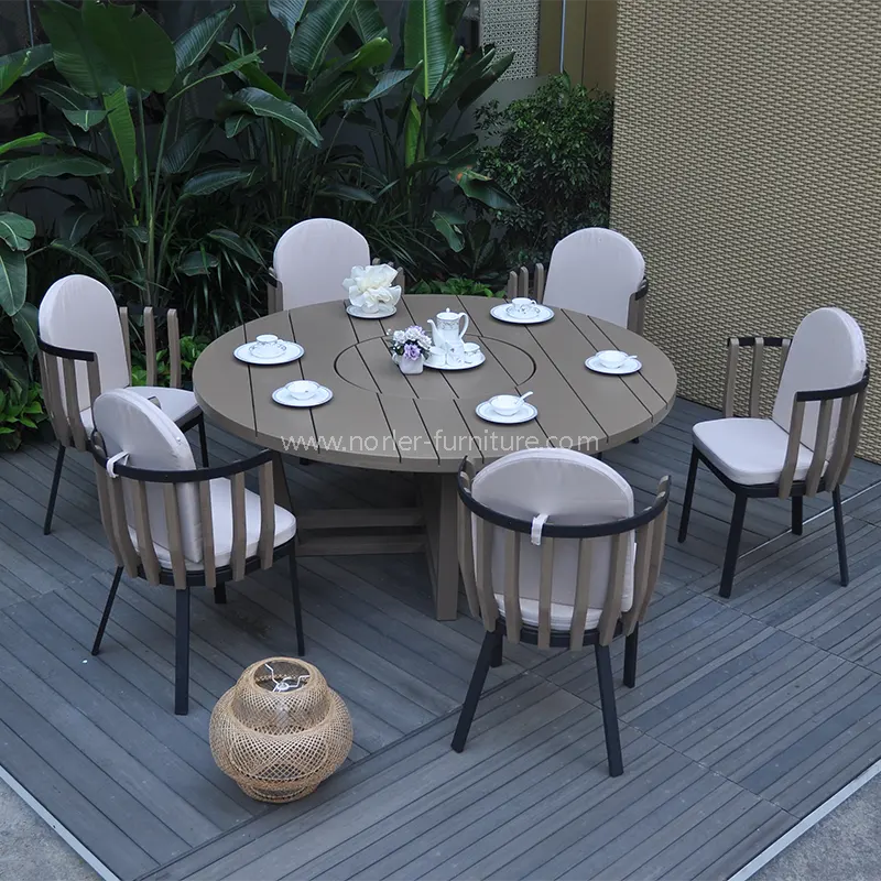 Ашық спрей алюминий жақтауы Teak Food Frame асханасы