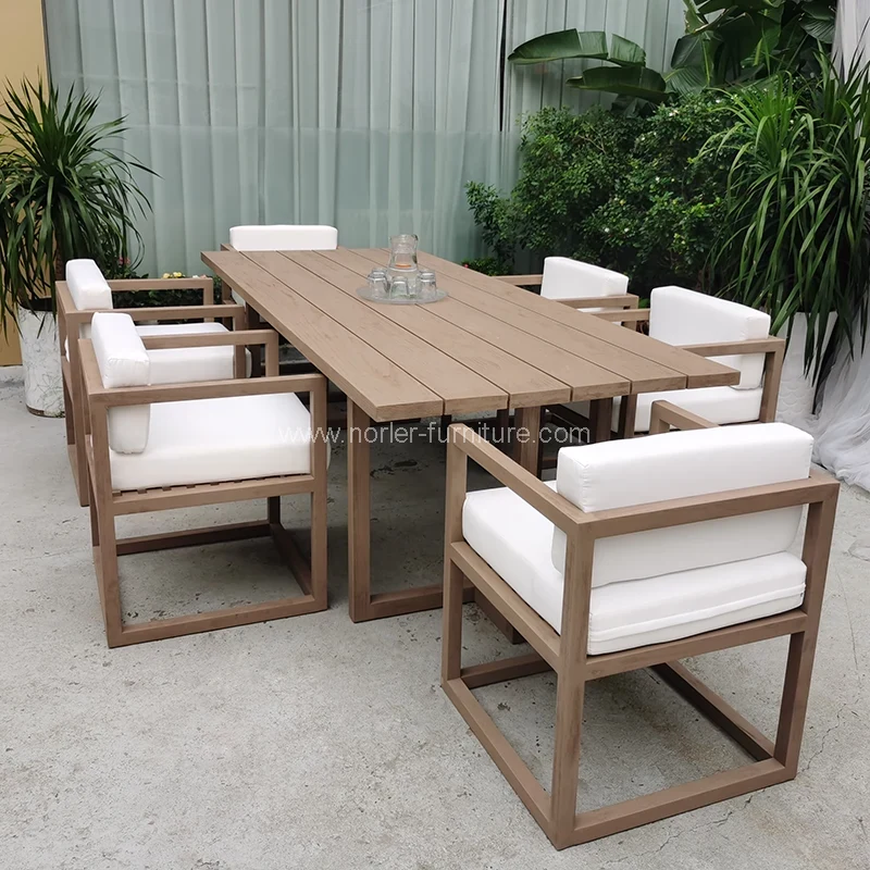 Сыртқы Teak Woods мейрамханасы асханалар жиынтығы